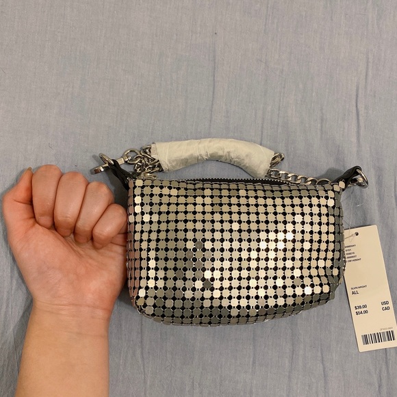 Brand new Chained mini silver bag - Picture 3 of 5
